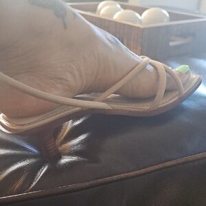 Sam Edelman Tan Strappy Heels